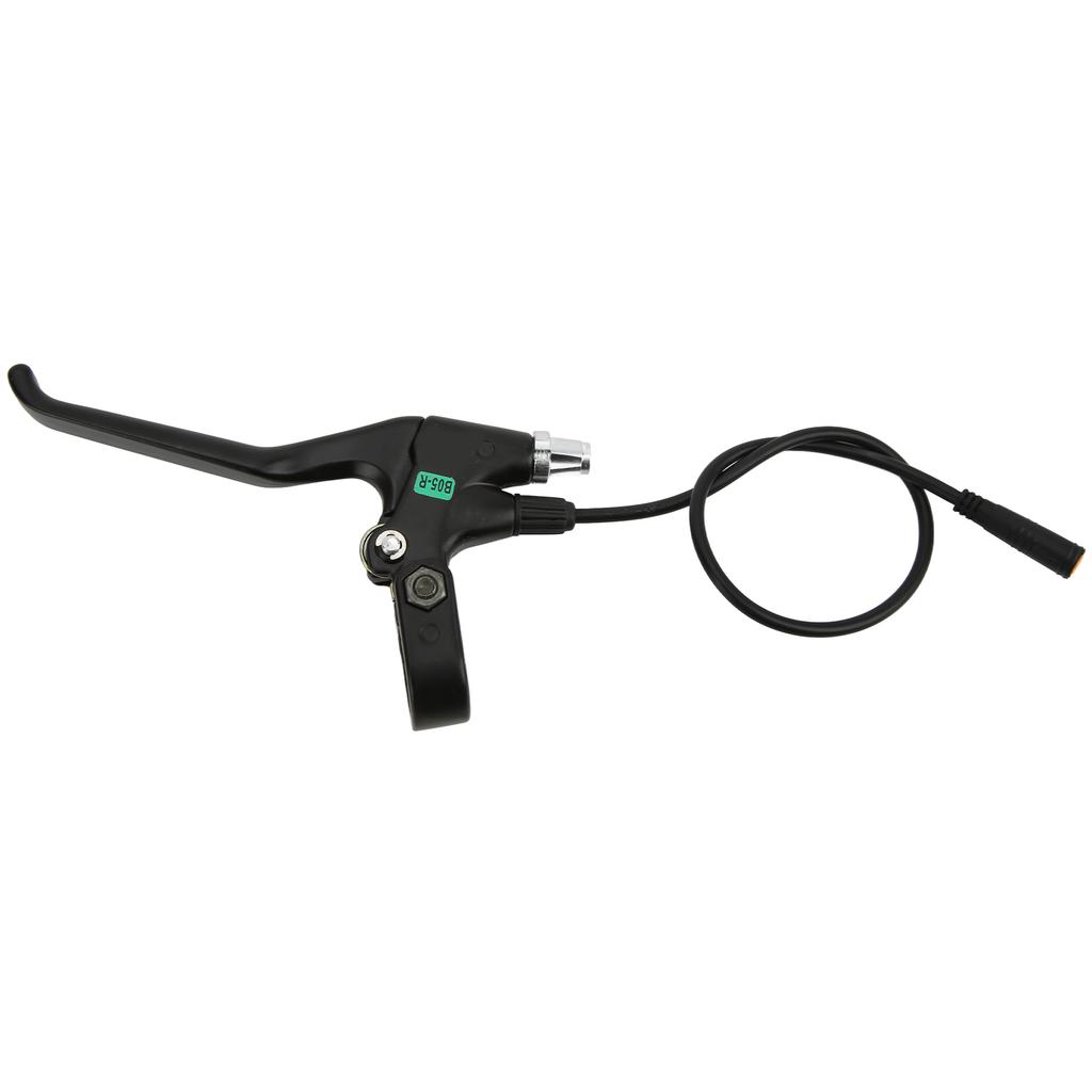 1Pair Electric Bike Brake Lever Aluminum Alloy Bicycle Brake Handle with Waterproof Plug