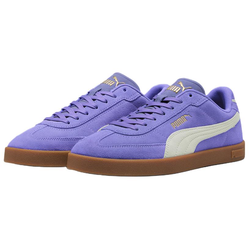 Puma Club II Era Comfortable Versatile Training Shoes Women sneaker Purple White 400717-14