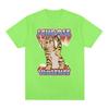 Funny I Choose Violence Vintage Cat Meme T-shirts Women's Men Fashion Trend Y2k T-shirt Casual Cotton Short Sleeve T Shirts Tops