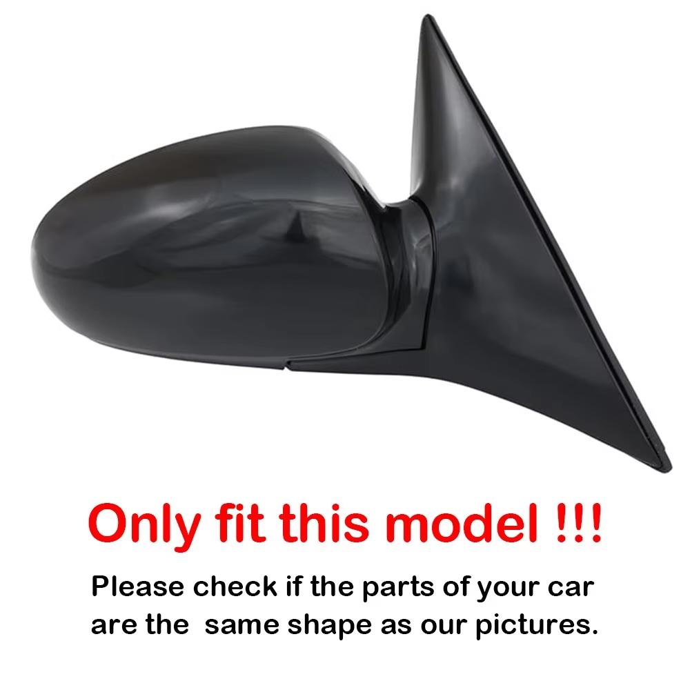 Car  Rearview Side Mirror Cover Fit For Hyundai Sonata 1999 2000 2001 2002 2003 2004 2005 Wing Cap Rear View Case Trim