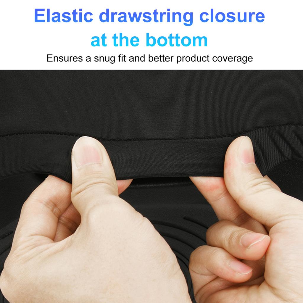 For JBL PartyBox 520 Dust Cover Protective Case Stretch Dust Case Speaker Soft Cover W/Elastic Band
