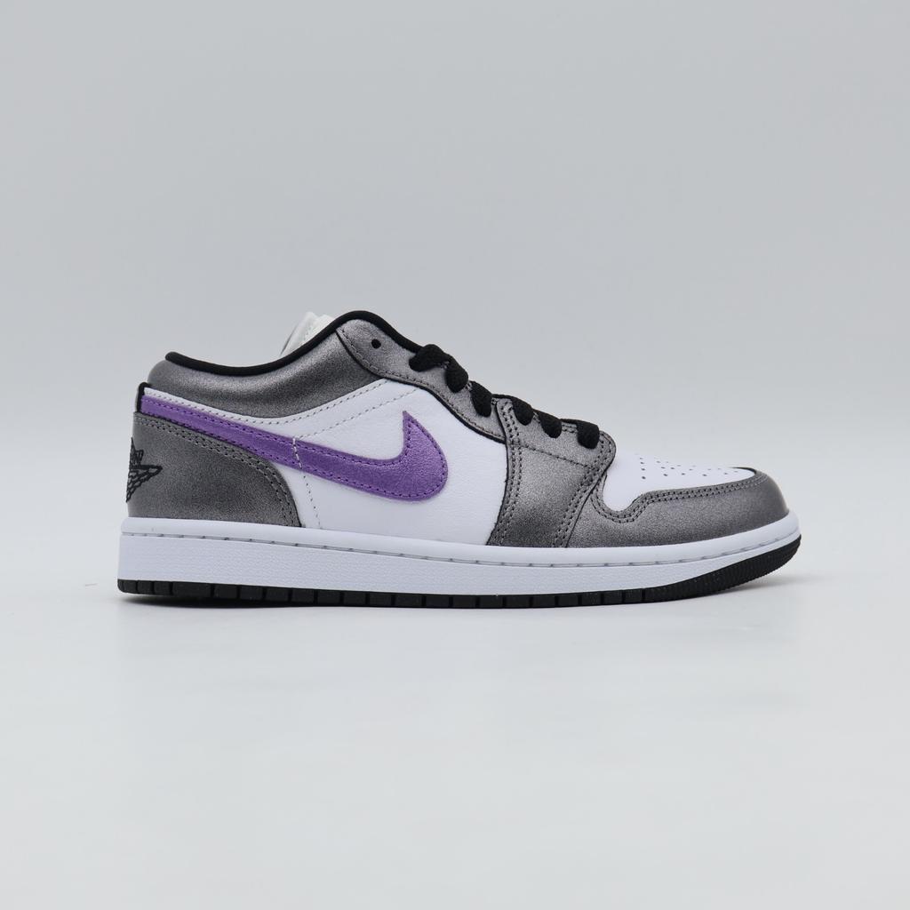 HJ5910-105 Nike Women's Air Jordan 1 Low Metallic Purple (Women's)
