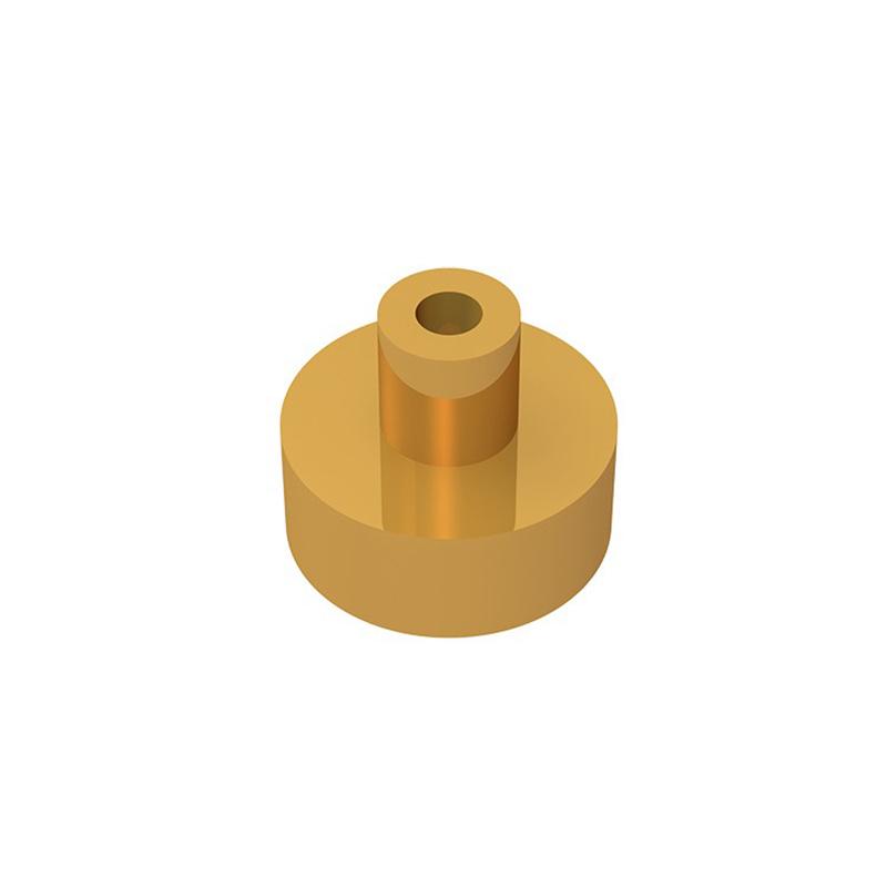 Non-Toxic 10Pcs 20482 Round 1 X 1 With Bar And Pin Block Moc Color Compatible With Brick Diy Children'S Toy Assembly