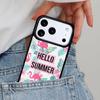 Hello Summer Flowers Phone Case for iPhone 16e 15 14 13 12 17 Pro Max Plus Air 17pro Cover Coque