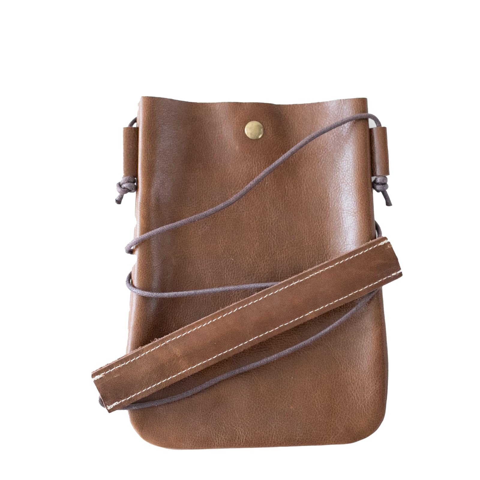 

BAG since Made in Genuine Leather Shoulder Bag with Smartphone Renew Surplus [IMAI 1977] Japan Pouch, Bag, Leather, Sustainable, Lightweight, 2890-F