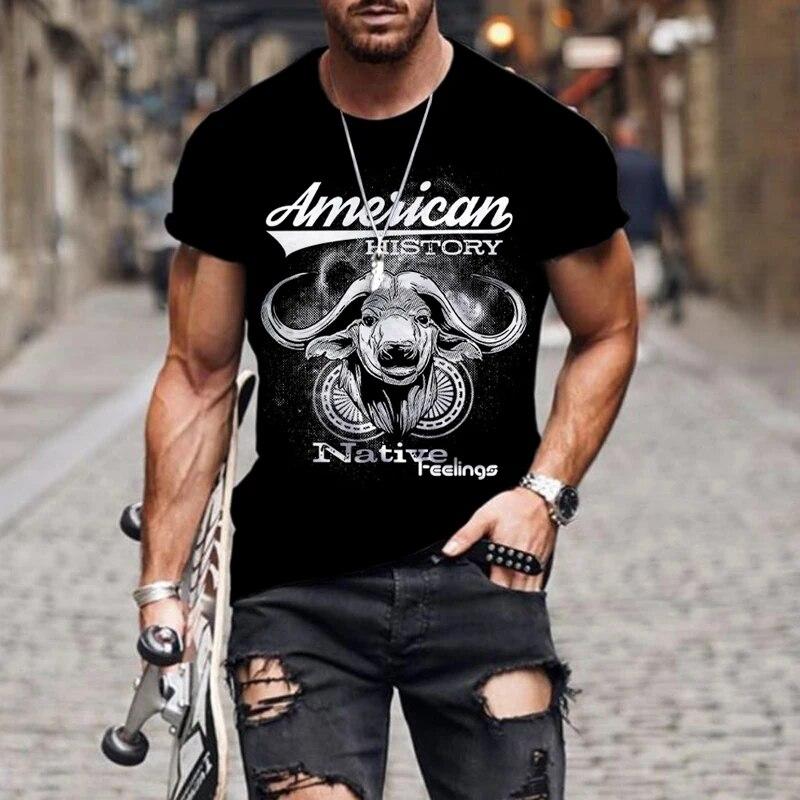 Мужская футболка с изображением мультяшного автомобиля — фото 15