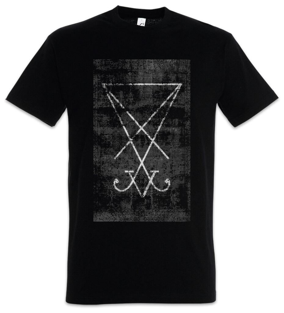 Tarot Sigil of Lucifer T-Shirt Mens Womens Tees Top Card Cards Symbol Sign Logo Insignia Devil Satan