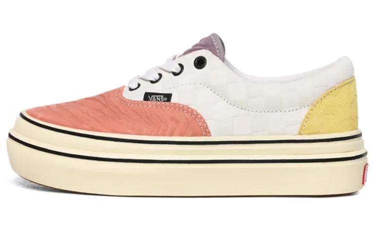 Vans Mixed Media Super Comfycush Era  Yellow White Pink  Women s VN0A4U1D26A 36.5