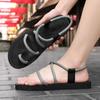 Fashion Rope Male Shoe Office Waterproof in Welcome Deal Luxury Designer Outdoor Casual Daily Use Open Toe Trend 2025 Color Men's Sandal