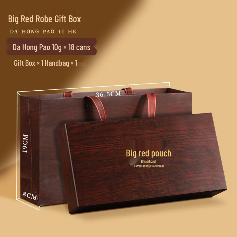 Da Hong Pao & Rou Gui Oolong Tea Gift Box with Chen Pi and Fuding White Tea