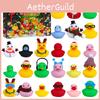 Funny 24 Days Christmas Countdown Calendar Blind Box Vinyl Duck Toy Set For Gift