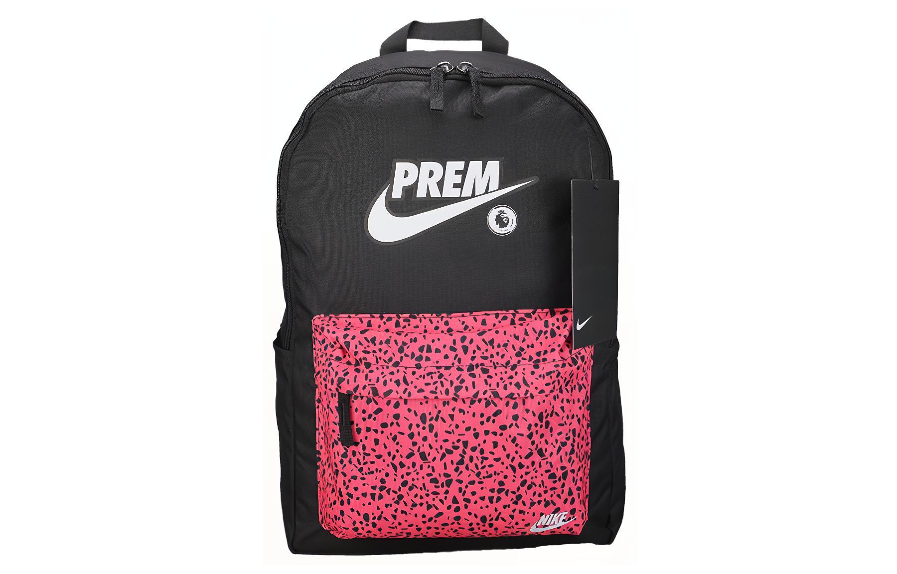 Рюкзак Nike Polyester Обычный Унисекс Черный Розовый Мультиколор BA6430-010