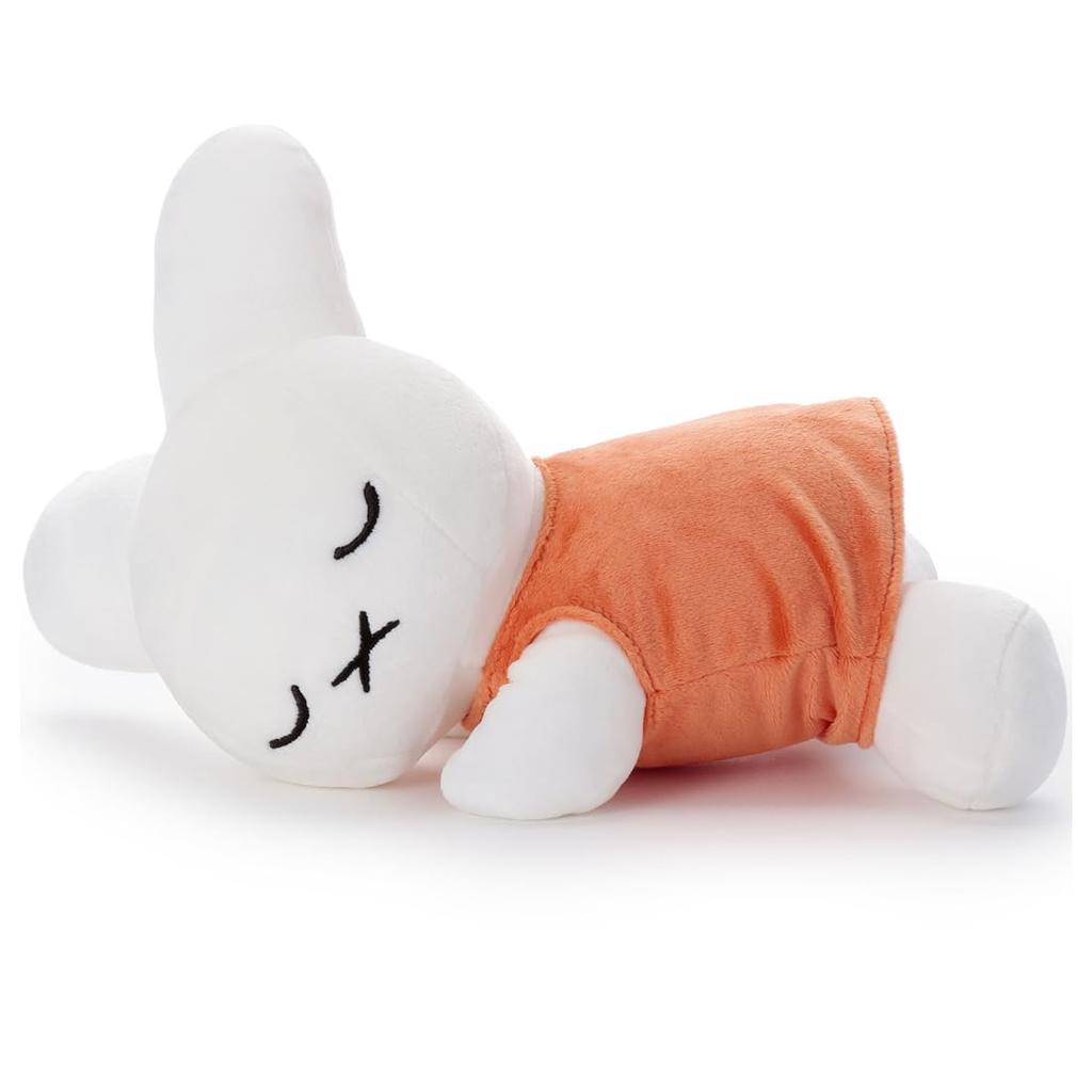 Bruna Miffy 70th Anniversary Nineche Design Sleeping Friend Plush Toy Medium Miffy Plush Toy Width Approx. 30cm