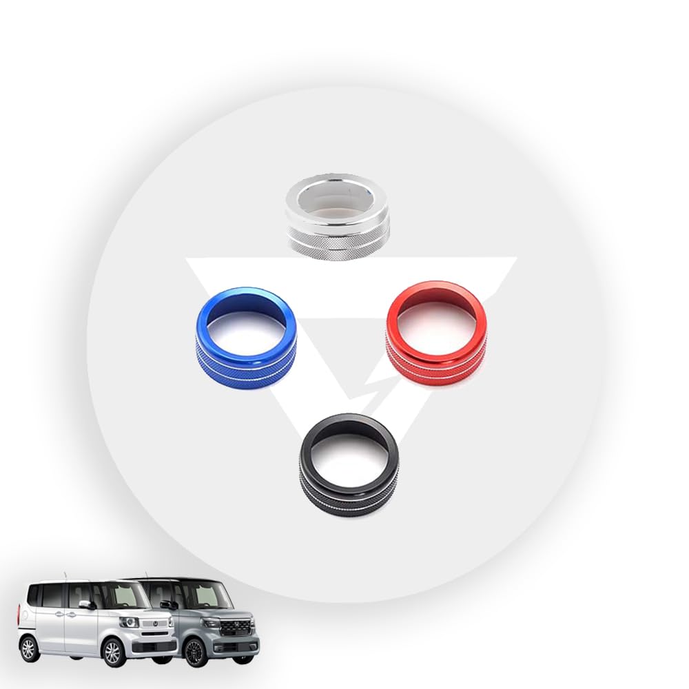 

KUTOOK New N-BOX N-BOX Custom JF5 JF6 Air Conditioner Dial Console Dial Cover серебряный