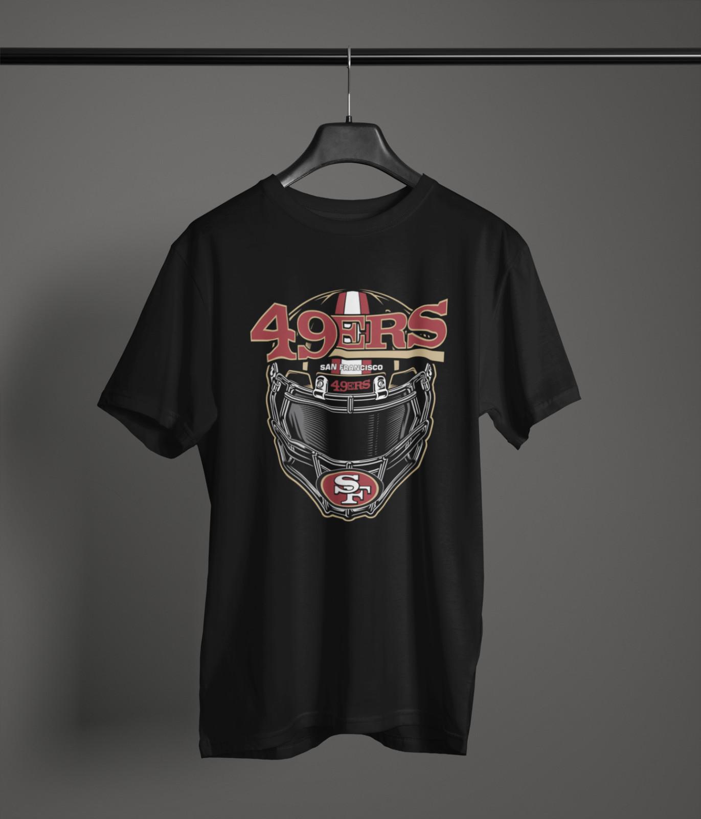 

San Francisco 49ers Fan Art Graphic Tee • 100% Cotton Unisex NFL T-Shirt Mens Womens Tees Top XL