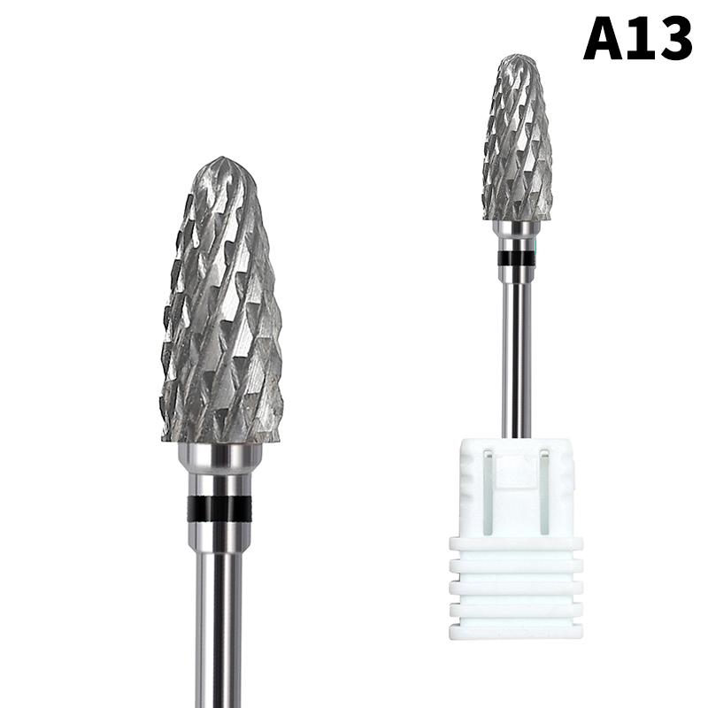 1Pc Tungsten Steel Nail Drill Bit Electric Milling Cutter for Manicure Pedicure Tools Nail Files Bits Apparatus Burr Drills