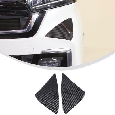 Set of Triangular Front Corner Protective Covers for Honda Hood Triangular Front Corner Car Exterior Made from Real Carbon Fiber 2-Piece N-BOX