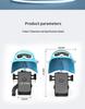 Compact Waterproof Phone Holder with Sunshade for Motorcycle, Scooter & Bicycle Riders.