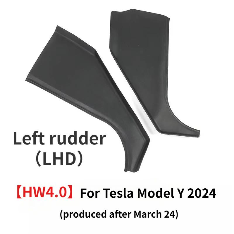 Anti Kick Pad for Tesla Model Y 2021-2023 Front Door Rest Pedal Side Guards Protector Sticker Protection Cover Modely HW4.0 2024 2024 Model Y HW4.0