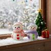 Mini Christmas Snowman Silicone Mold, Suitable For Christmas Holiday Decoration, Holiday Home Decoration Santa Snowman Deer Gift