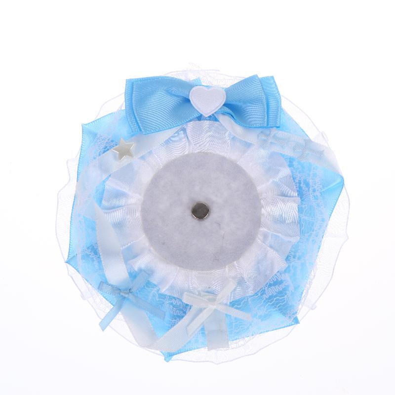 Süßer Lolita-Abzeichen-Displayhalter für Ita-Tasche Anime Handgemachtes Abzeichen Rosette Zubehör Dekoration