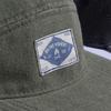 22SS Vintage Mountain Five-Panel Cap: American Heavyweight Washed, Soft Top, Flat Brim, Duckbill Style Japanese Baseball Hat
