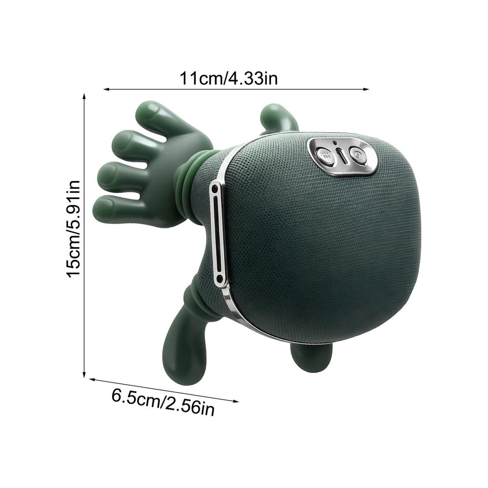 Массажер для шеи Давление пальцами Шиацу Массажер для шеи спины плеч Массажер для шеи шейного отдела трапециевидной мышцы Разминающий Массажер для шеи Массажер для шеи