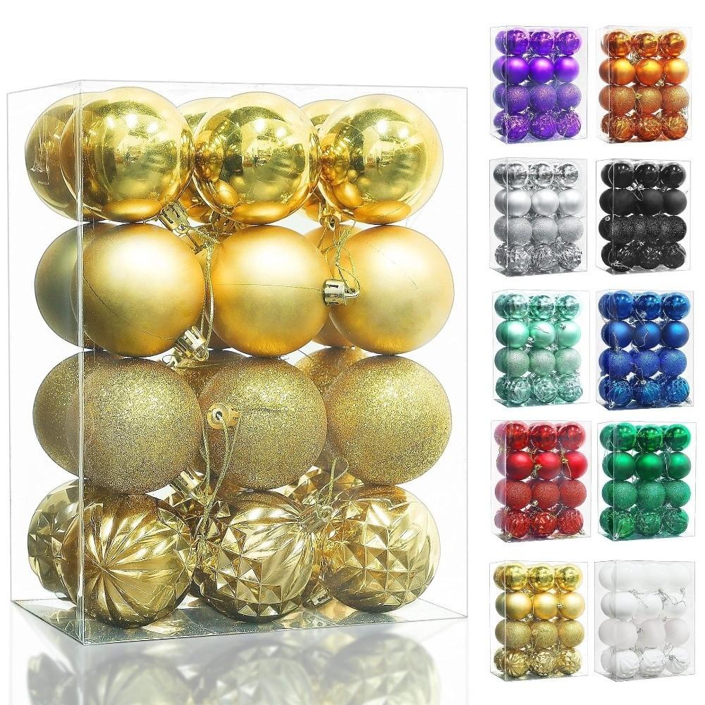 Electroplated Christmas Ball Ornaments Shatterproof Christmas Ball for Tree Decoration
