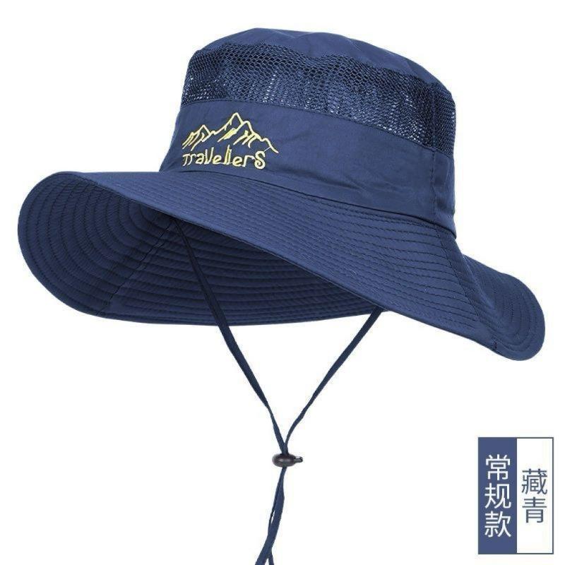 Sunscreen hat men's fishing hat summer bucket hat outdoor climbing sun hat face cover UV protection sun hat