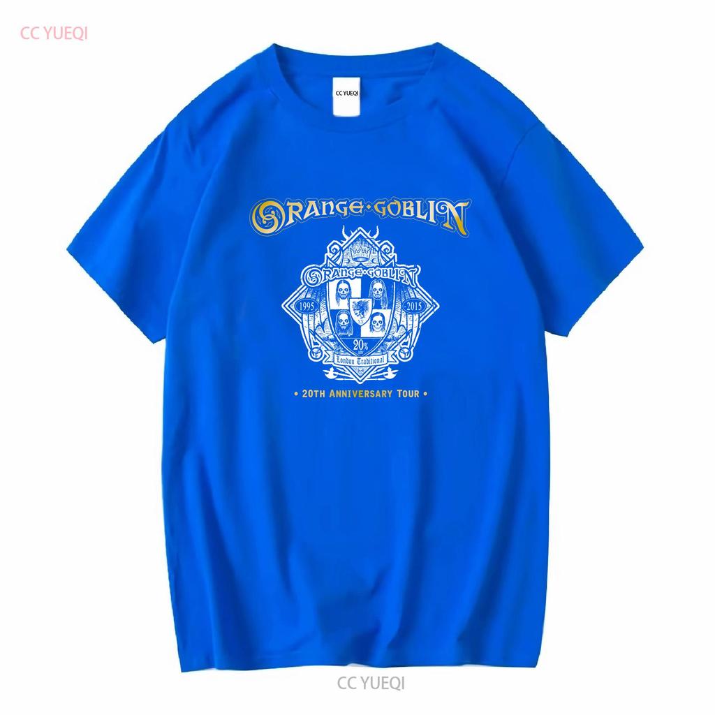 ORANGE GOBLIN kündigen 20-jährige Jubiläumstour an S bis 5XL T-Shirt S5286 Vintage gewaschen Weich Stilvoll Bequem Vielseitig Lässig