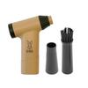 DOD Tobashima Chris T Soprador de Ar Recarregável com Fluxo de Ar Variável, Potente Capacidade de 2500mAh e Bolsa de Transporte (DP1-199-TN) [Para Limpeza de Barracas/Carros