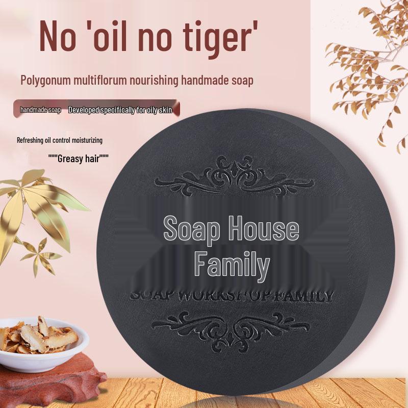 Handmade Polygonum Multiflorum Shampoo & Essential Oil Soap for Face and Body