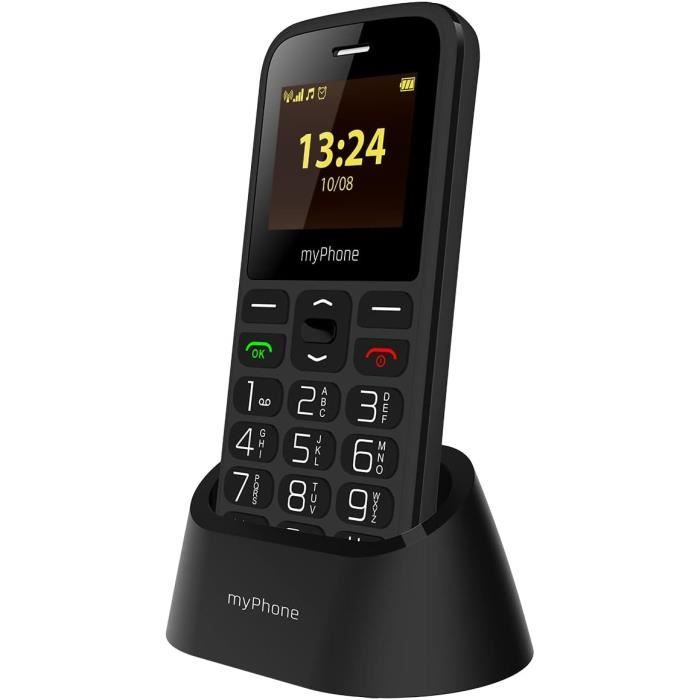 Téléphone - MP MYPHONE - Halo A+ - Écran 1,77 pouces - Batterie 800 mAh - Bouton SOS