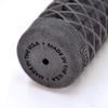 Vans "Waffle" Pattern Rubber Motorcycle Grips - Black - Sold as Pair for 7/8" Bars - Made in USA..