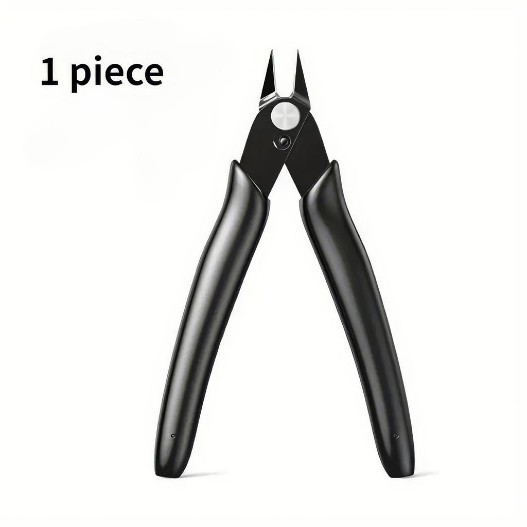 1 Piece Carbon Steel Wire Knife, Black in Color, Long-lasting and Sharp, Sturdy and Durable, Suitable for DIY and Jewelry