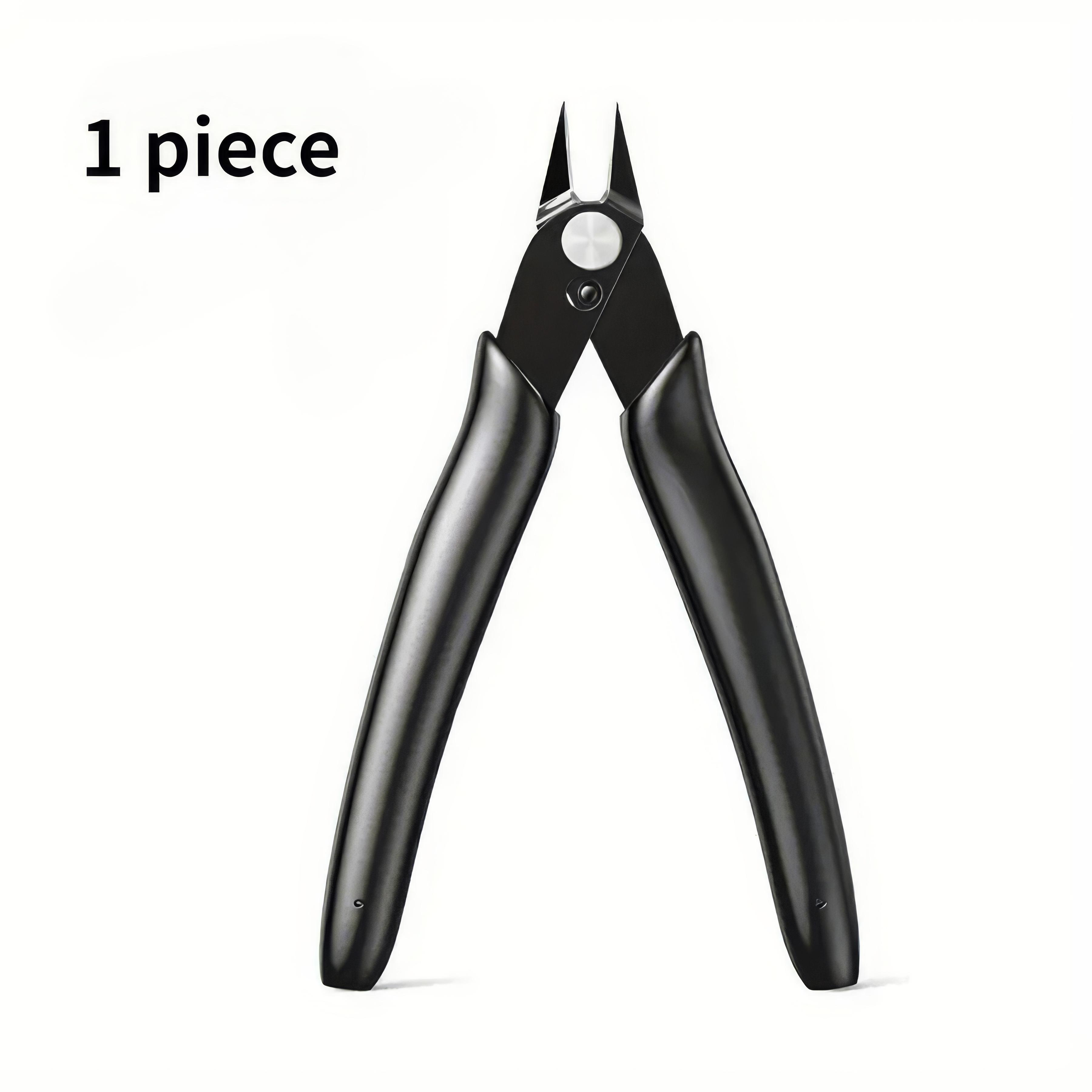 

1/2 Piece Carbon Steel Wire Knife, Black in Color, Long-lasting and Sharp, Sturdy and Durable, Suitable for DIY and Jewelry One Size