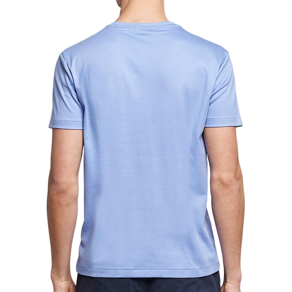 Polo Ralph Lauren Crew Neck Pony Embroidered Short Sleeve T-Shirt Men Tops Blue 710865767-018