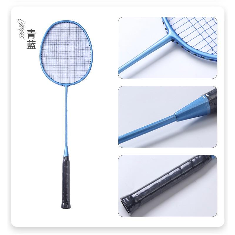 Ultra Lightweight Carbon Fiber Badminton Racket 4U Low Drag High Elasticity Beginners