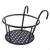 Flower Pot Hanging Basket Garden Decor Planter Btacket for Yard