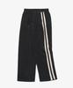 TOFFEE Double Side Line Track Vertical Pants (Black)