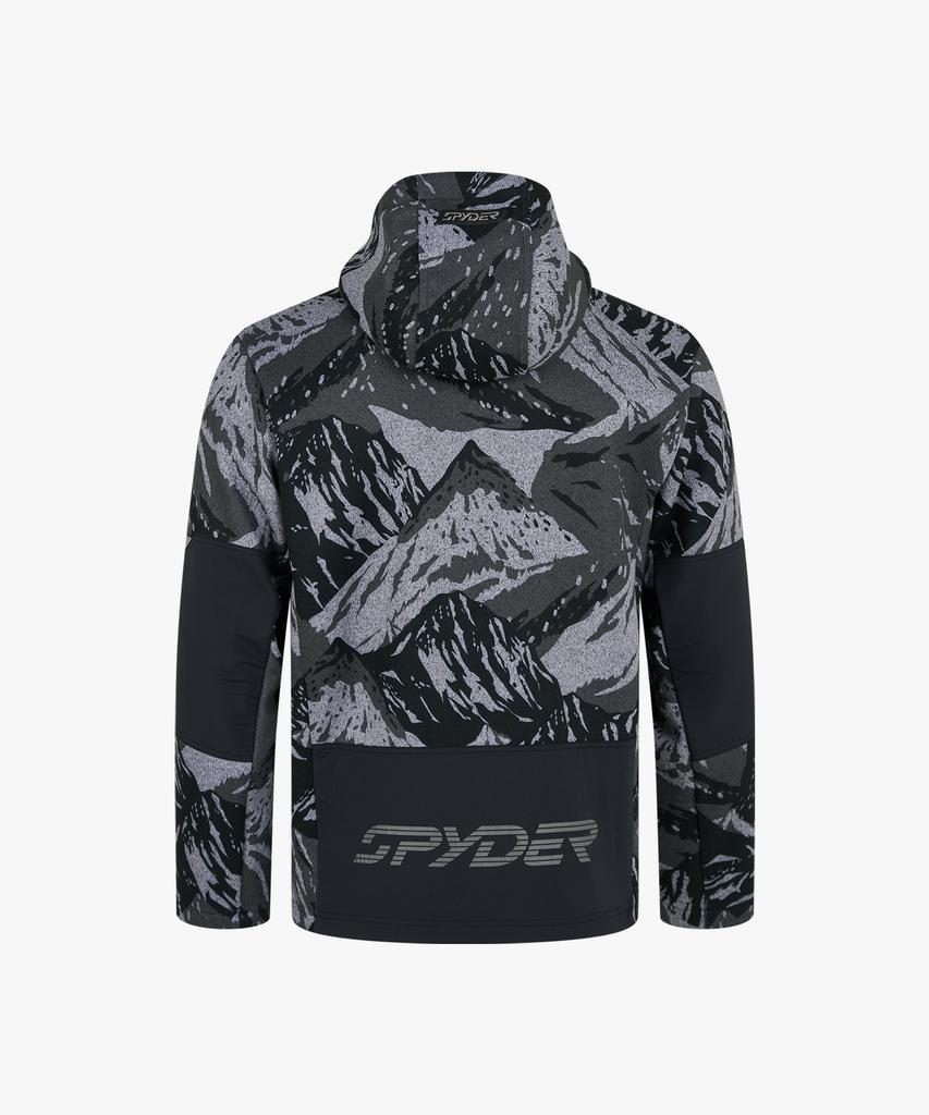 Spyder Men'S Bonded Fleece Zip-Up Hoodie Spkwcnft307Mptn