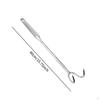 304 Stainless Steel Meat Hook, BBQ Hook,Handheld Food Turner Portable for Meats Roasted Duck Steak