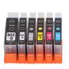 Printer Ink Cartridge Fluent Printing Practical Ink Cartridge Replacement for PIXMA IP3600 BK BK C M Y GY 6 Colors