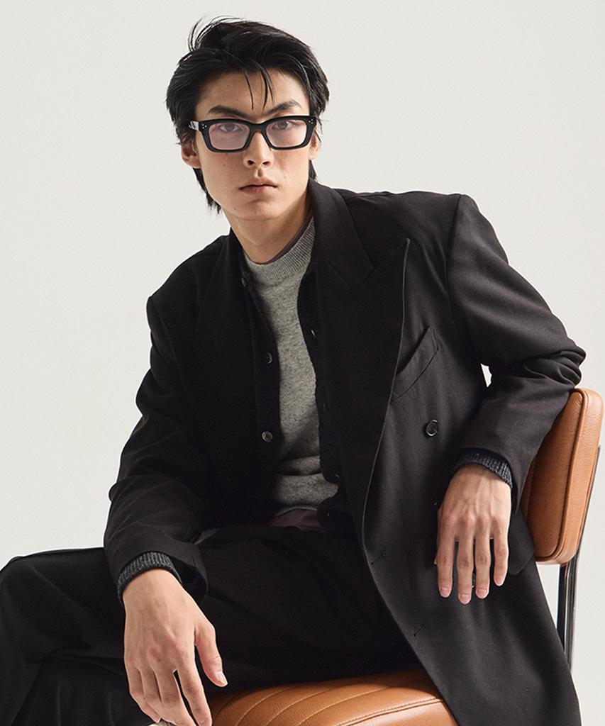 TAILORCHAD [Set] Signature Black Tailored Double Blazer