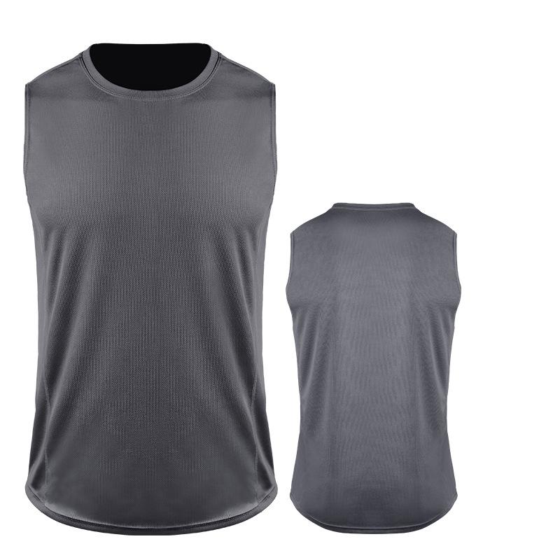 Pánské tílko na běhání do posilovny bez rukávů Joggerová tílka Tréninkový badminton Prodyšné Sportovní rychleschnoucí tričko S M L XL XXL 3XL 4XL