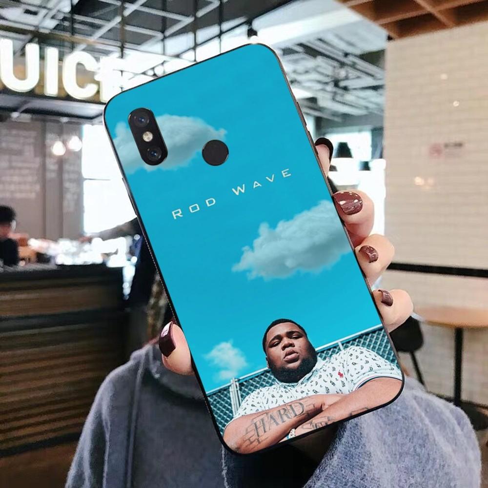Rod Wave Rapper Cool Man Phone Case For Xiaomi Mi 5X 8 9 10 11 12 Lite Pro 10T PocoX3pro PocoM3 Note 10 Pro Lite