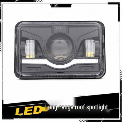 Phare LED Carré 4x6 Pouces Feux de Route/Croisement pour Camion Jeep - Véhicule Tout-Terrain