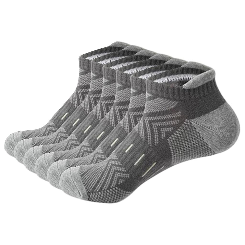 Unisex No-Show Running Socks for Men and Women, Low-Cut Athletic Socks for Travel, Jogging and Sports