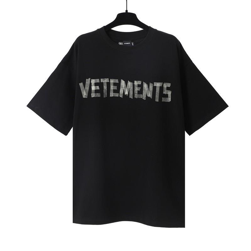 Unisex Oversized Cotton T-Shirt With Bold Letter Print Vintage Washed Loose Fit Casual Tee