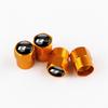 W23Aluminum Tire Valve Caps Dustproof Car Tyre Wheel Stem Air Valve Cover For R Volkswagen VW Tiguan Touran CC T-ROC Golf Polo GTI